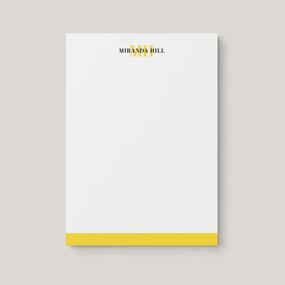 Color Bar Personalized Notepad - Blú Rose