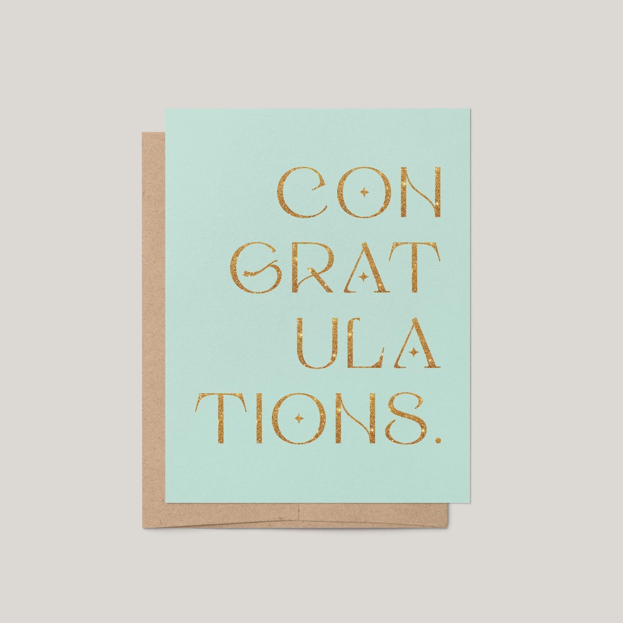 Congratulations Greeting Card - Blú Rose
