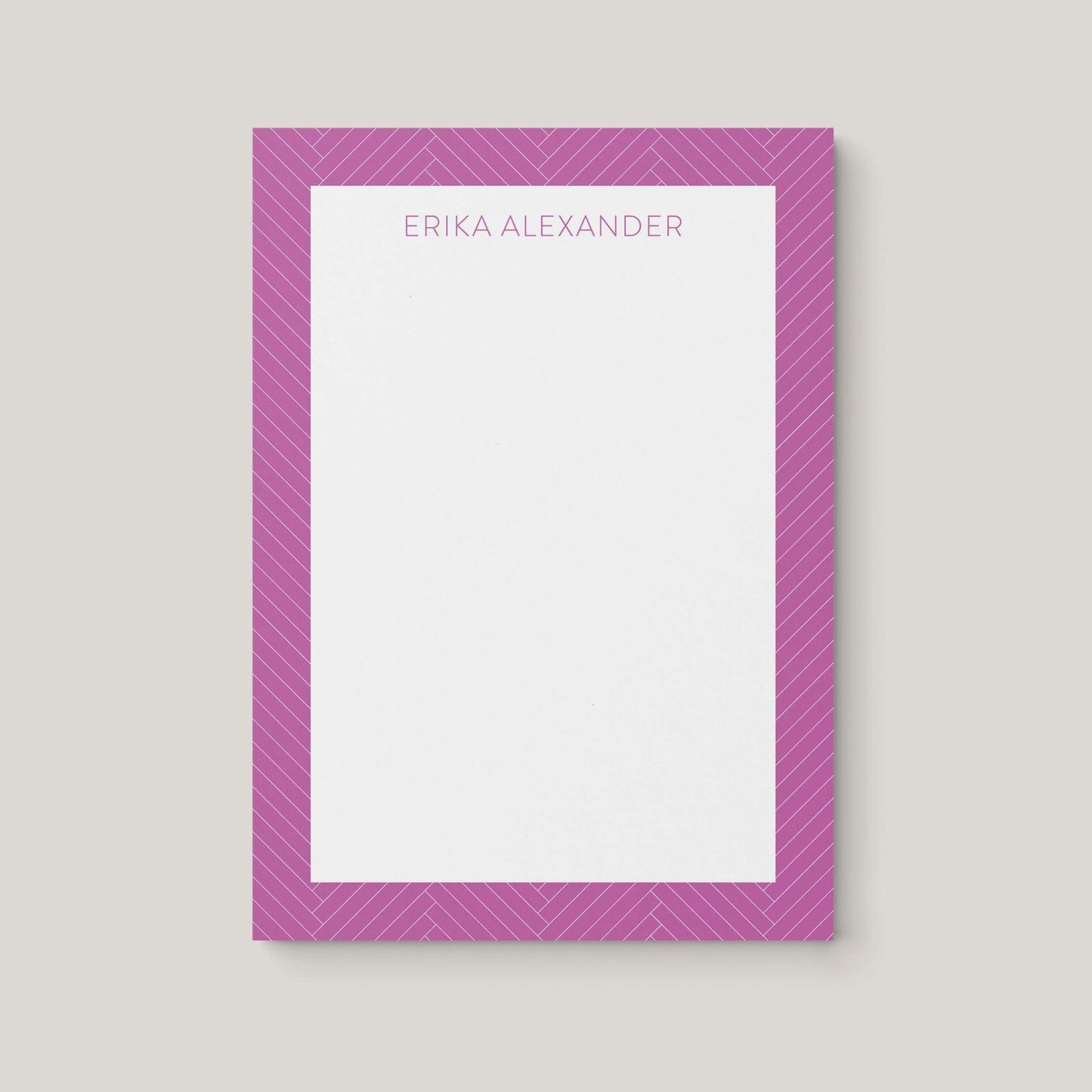 Erika Pattern Notepad - Blú Rose