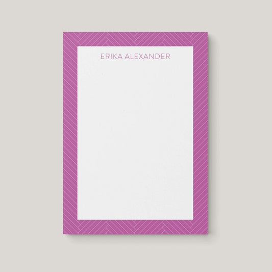 Erika Pattern Notepad - Blú Rose