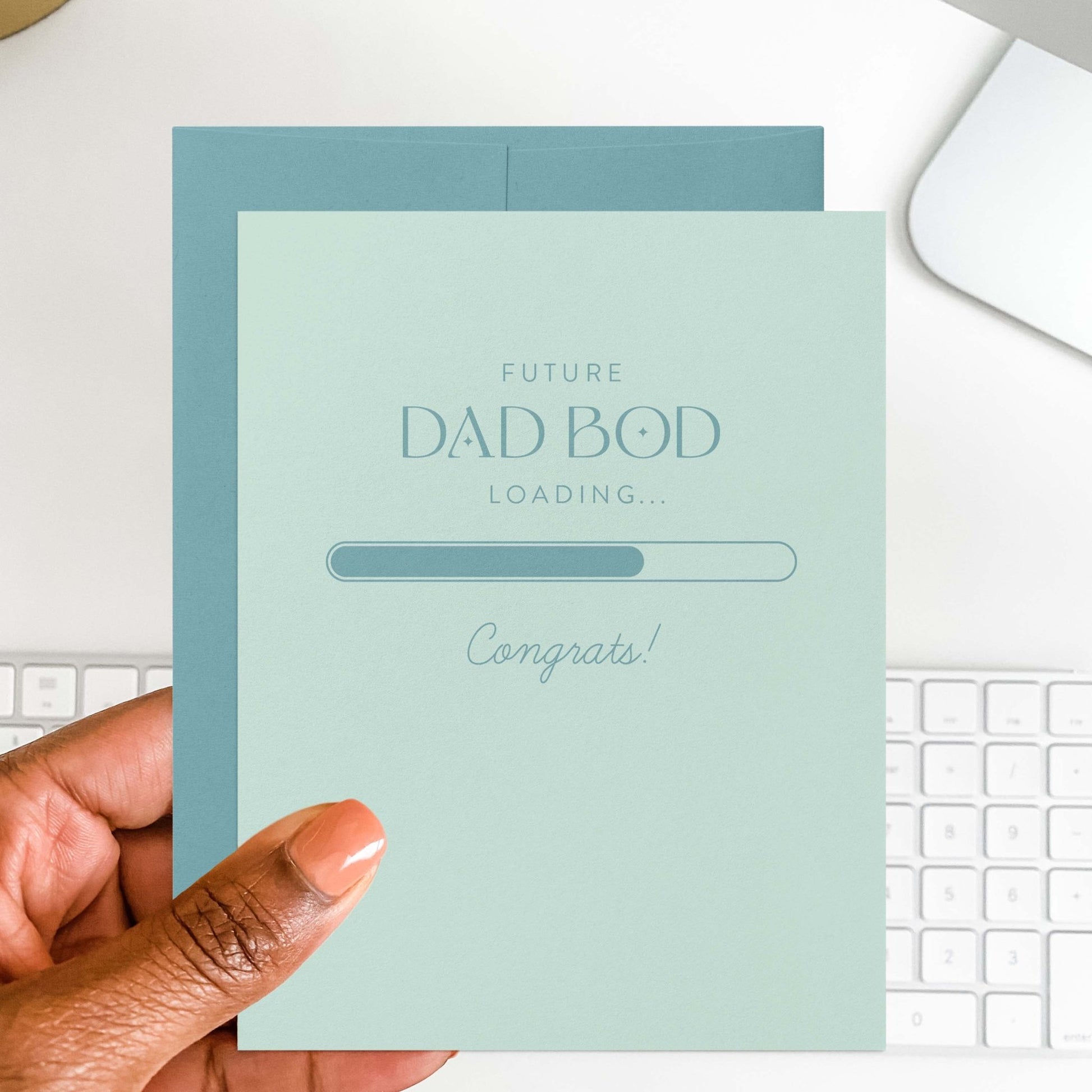 Future Dad Bod Loading Card - Blú Rose