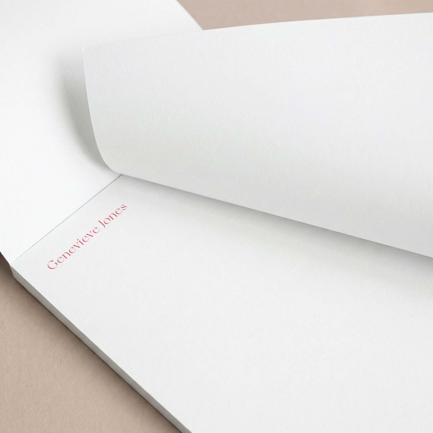 Genevieve Notepad - Blú Rose