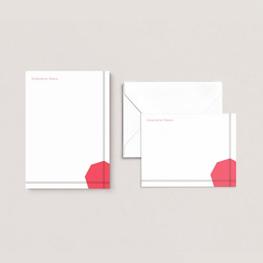 Genevieve Stationery Set - Blú Rose