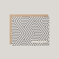 Geometric New Year Greeting Card - Blú Rose