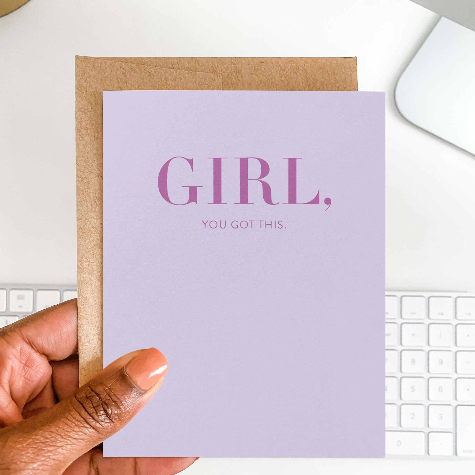 Girl, You Got This Greeting Card - Blú Rose
