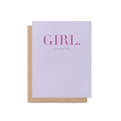 Girl, You Got This Greeting Card - Blú Rose