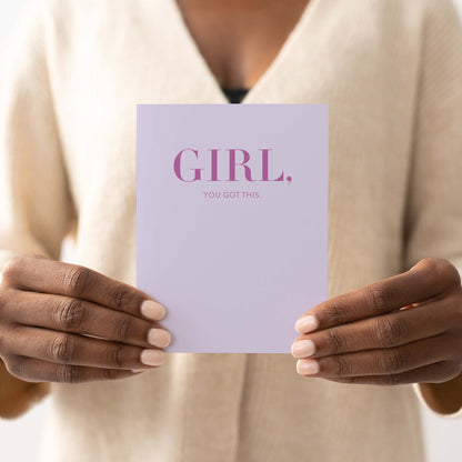 Girl, You Got This Greeting Card - Blú Rose