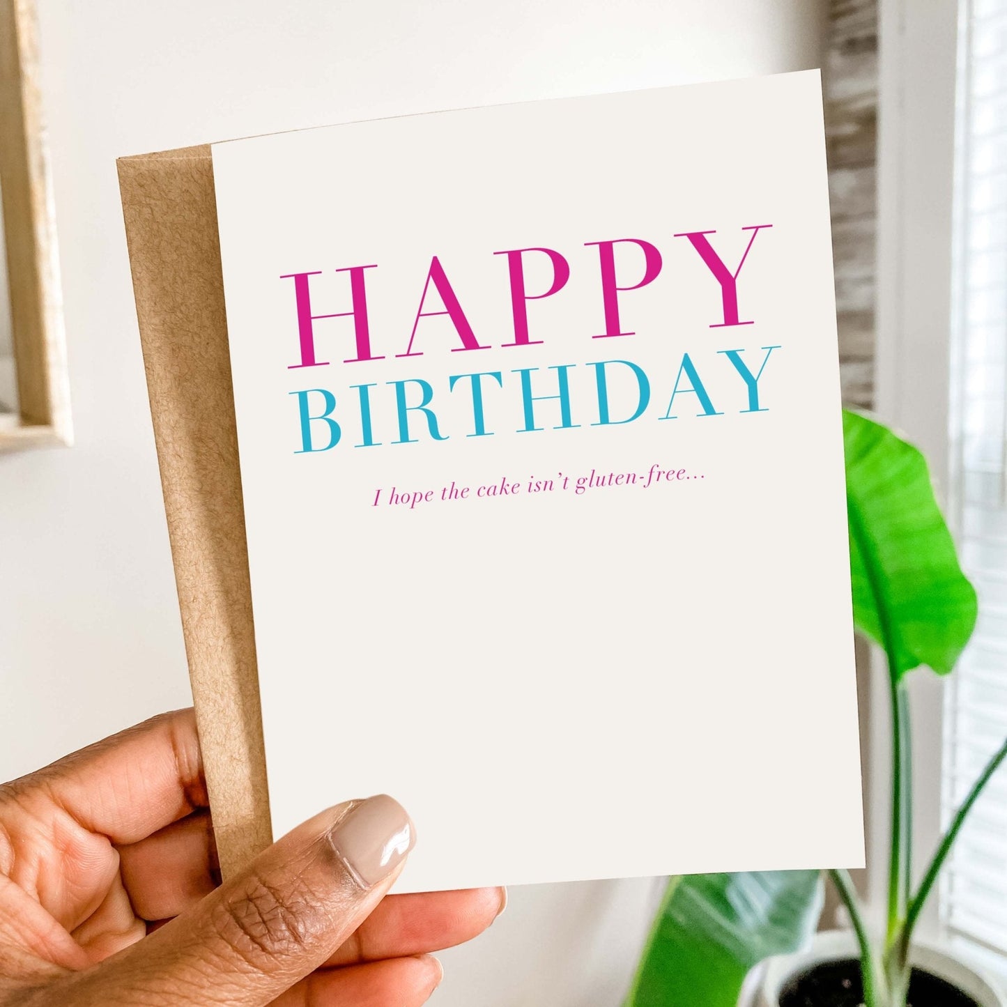 Gluten-Free Birthday Card - Blú Rose