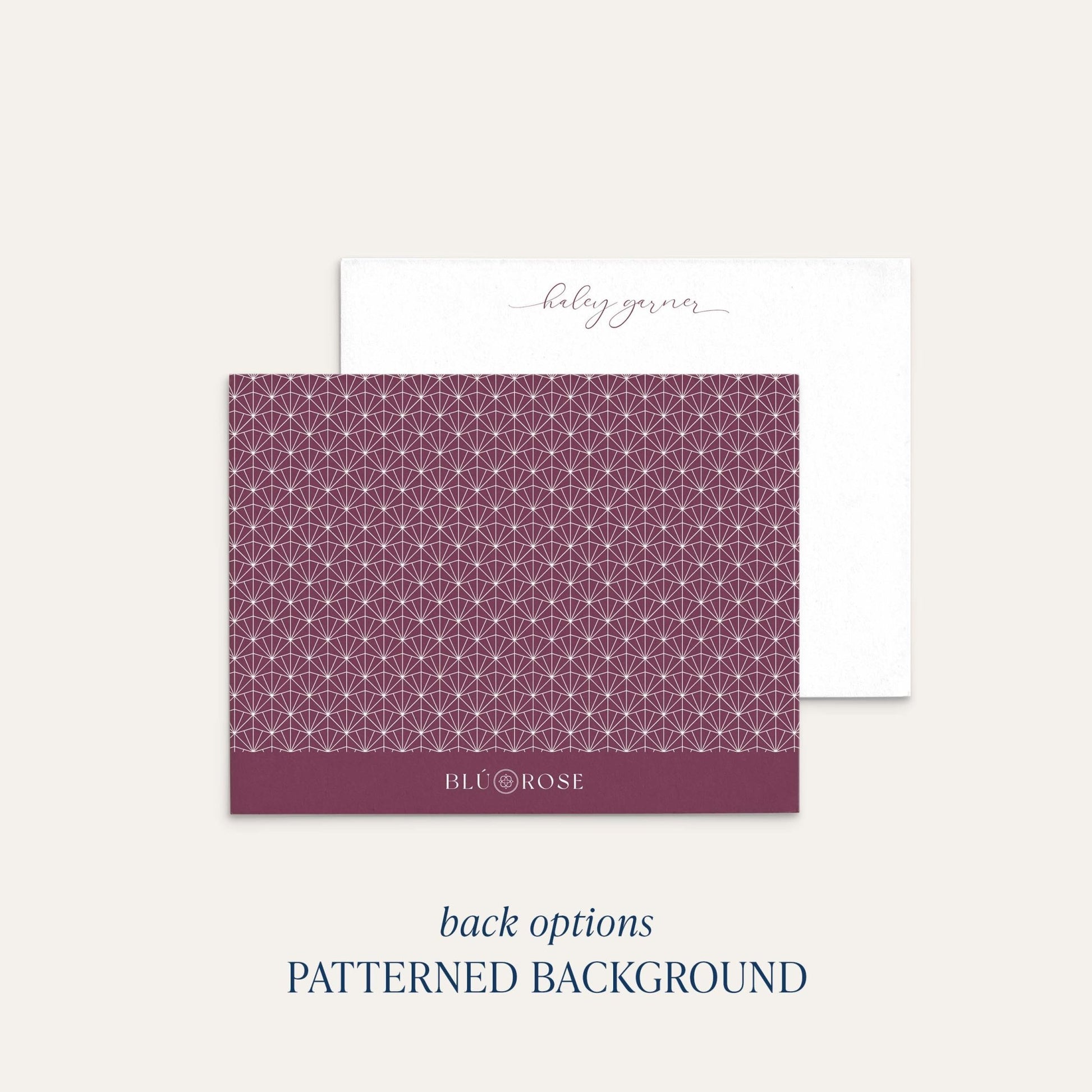 Haley Notecards - Blú Rose