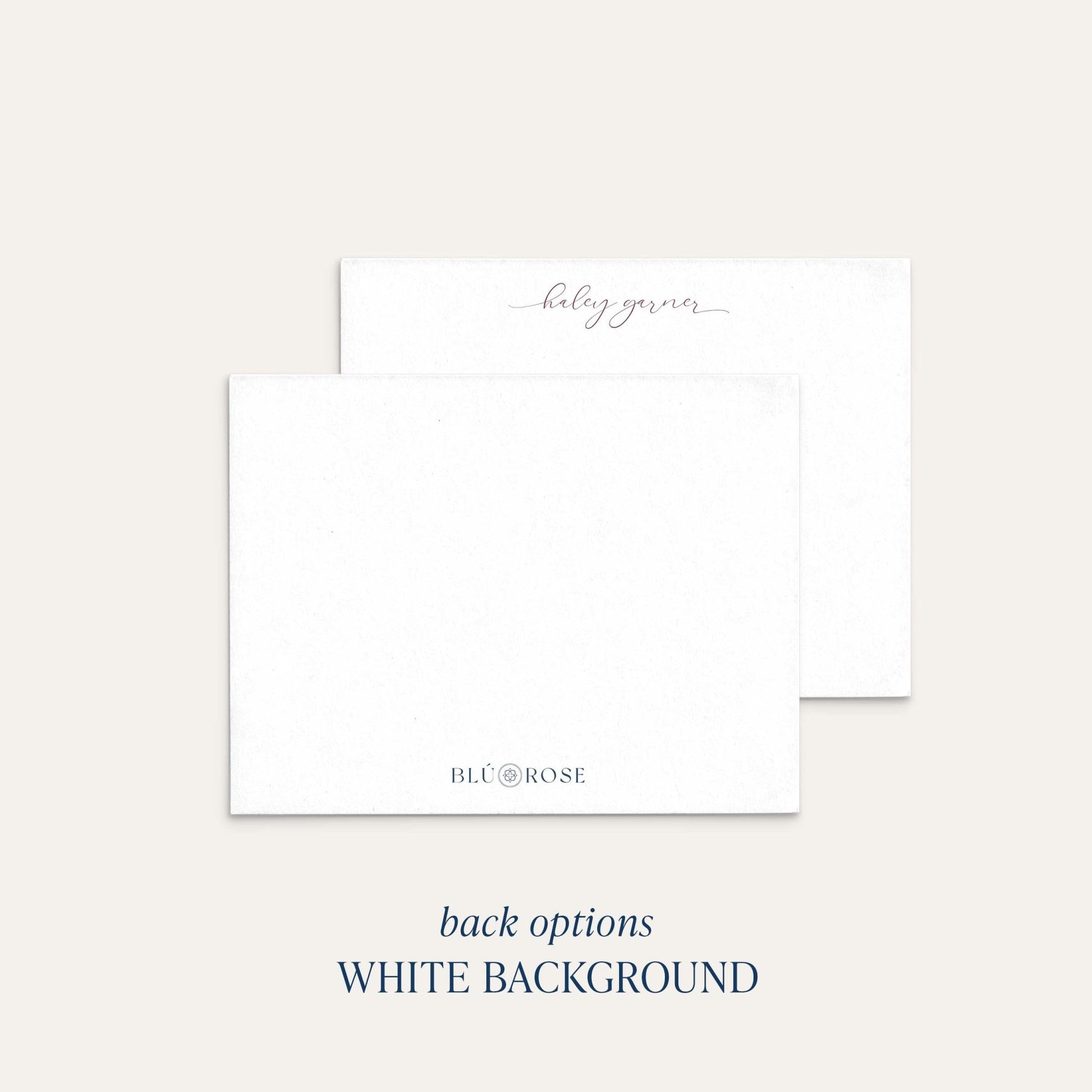 Haley Notecards - Blú Rose