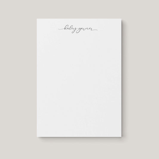 Haley Notepad - Blú Rose
