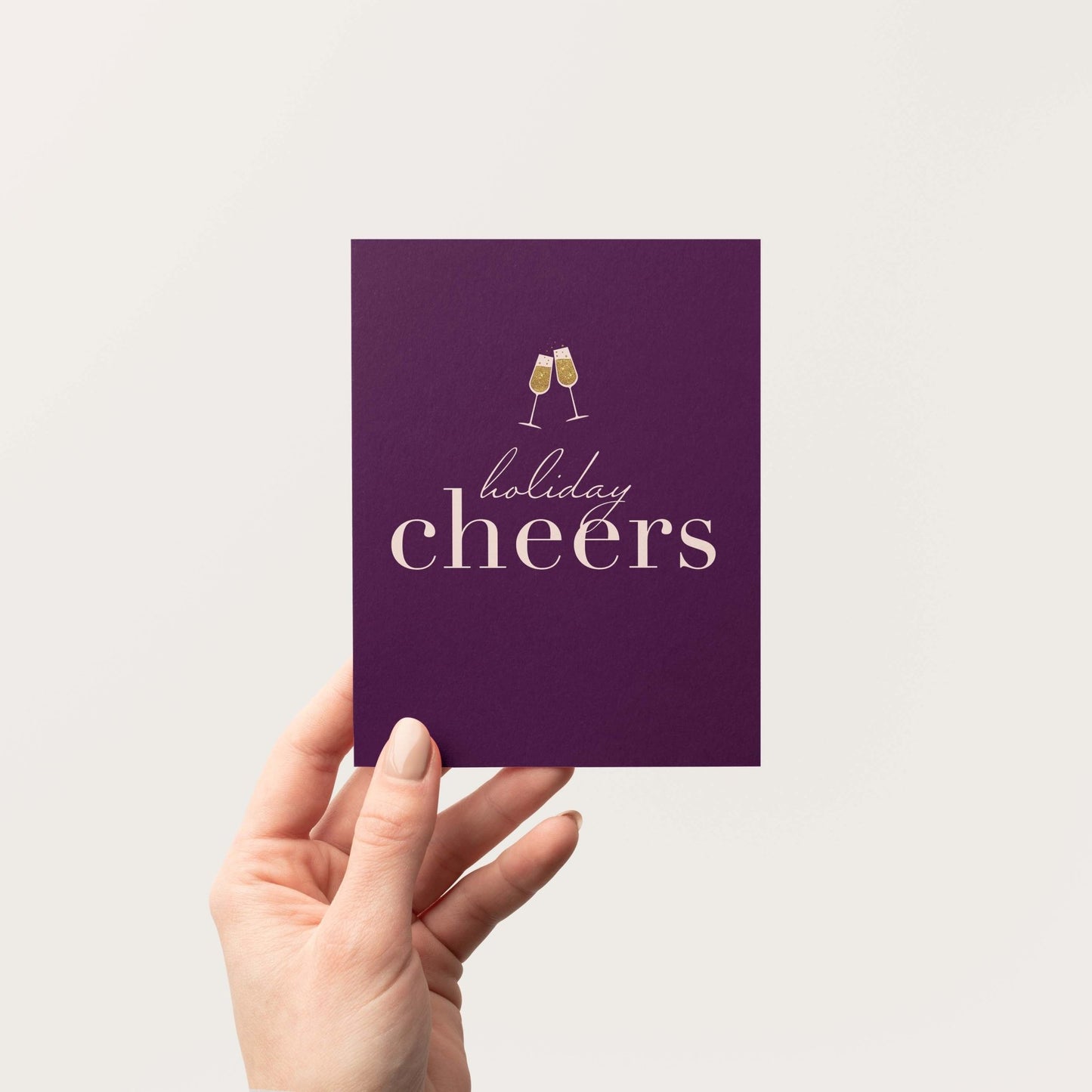 Holiday Cheers Greeting Card - Blú Rose