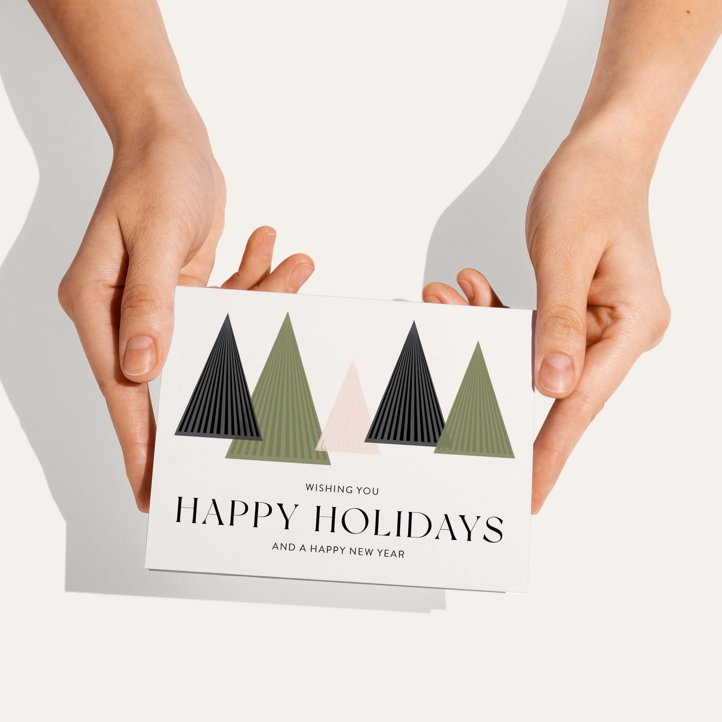 Holiday Trees Greeting Card - Blú Rose