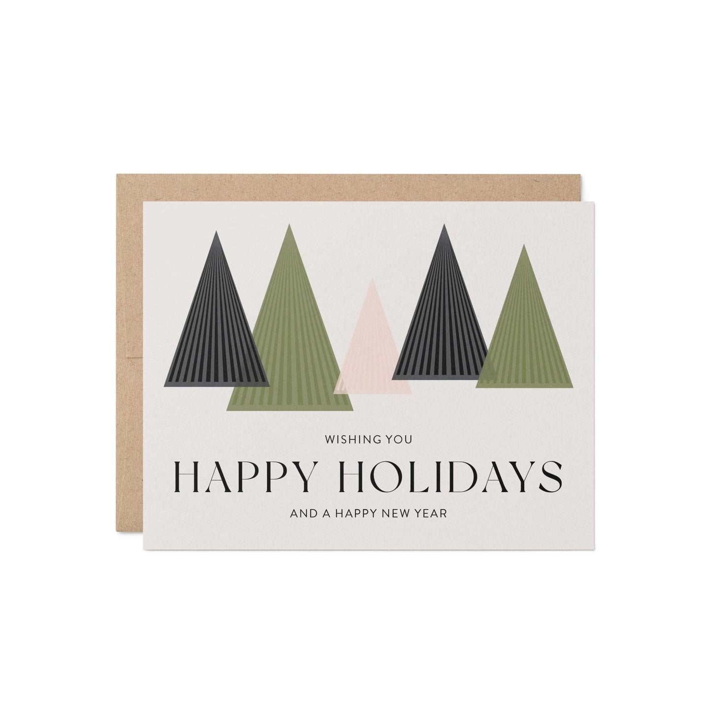 Holiday Trees Greeting Card - Blú Rose