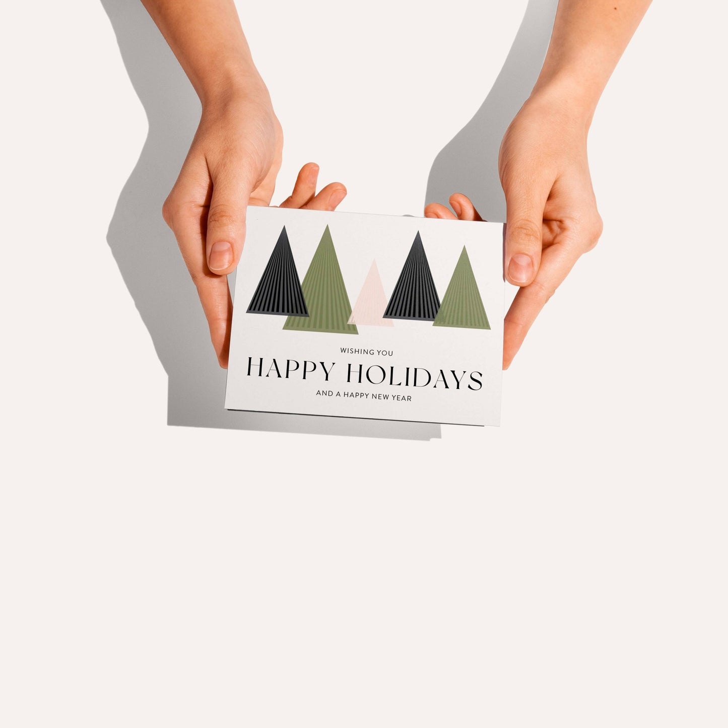 Holiday Trees Greeting Card - Blú Rose