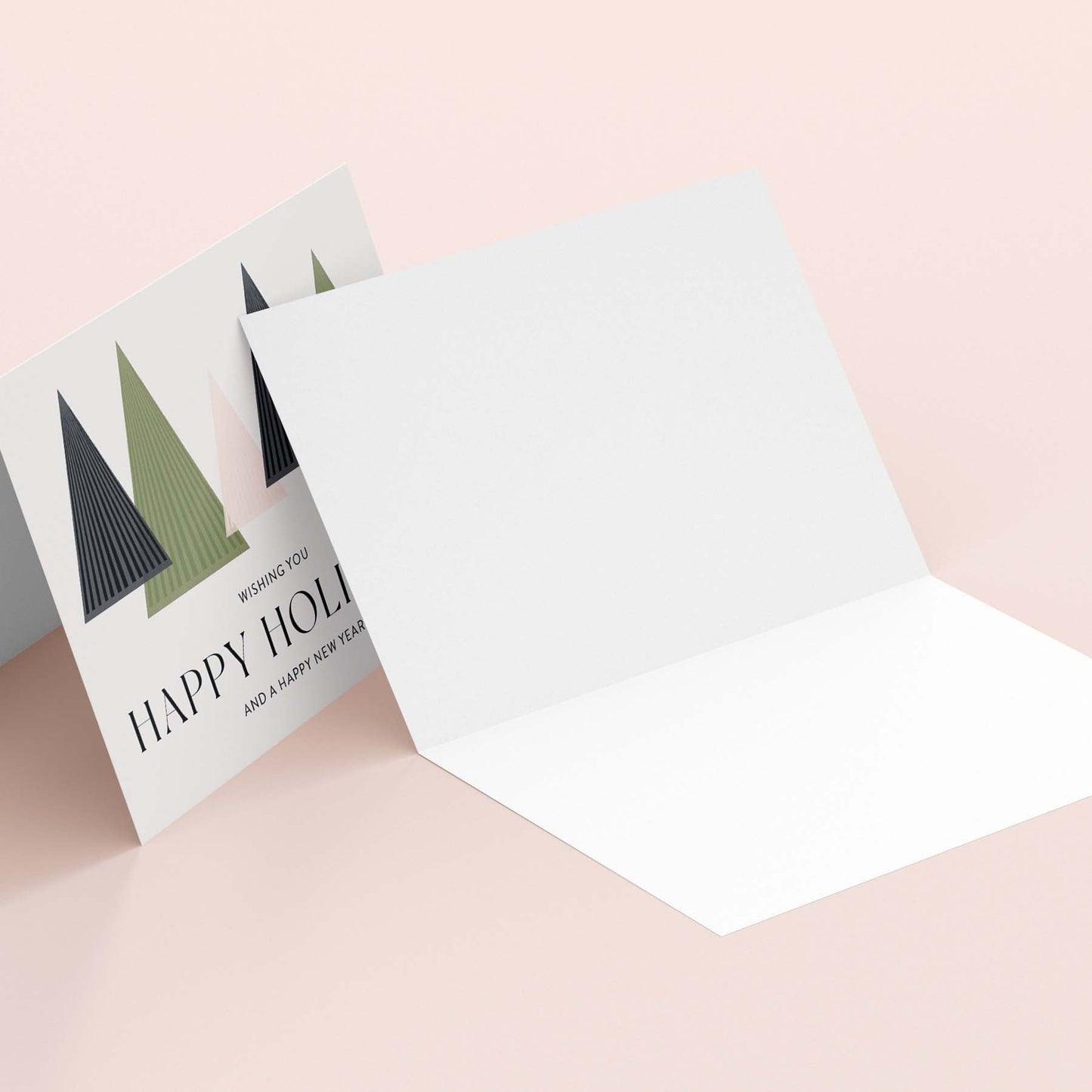 Holiday Trees Greeting Card - Blú Rose