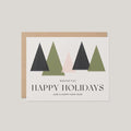 Holiday Trees Greeting Card - Blú Rose