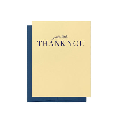 Just a Little Thank You Card - Blú Rose