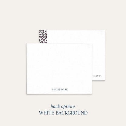 Leopard Notecards - Blú Rose