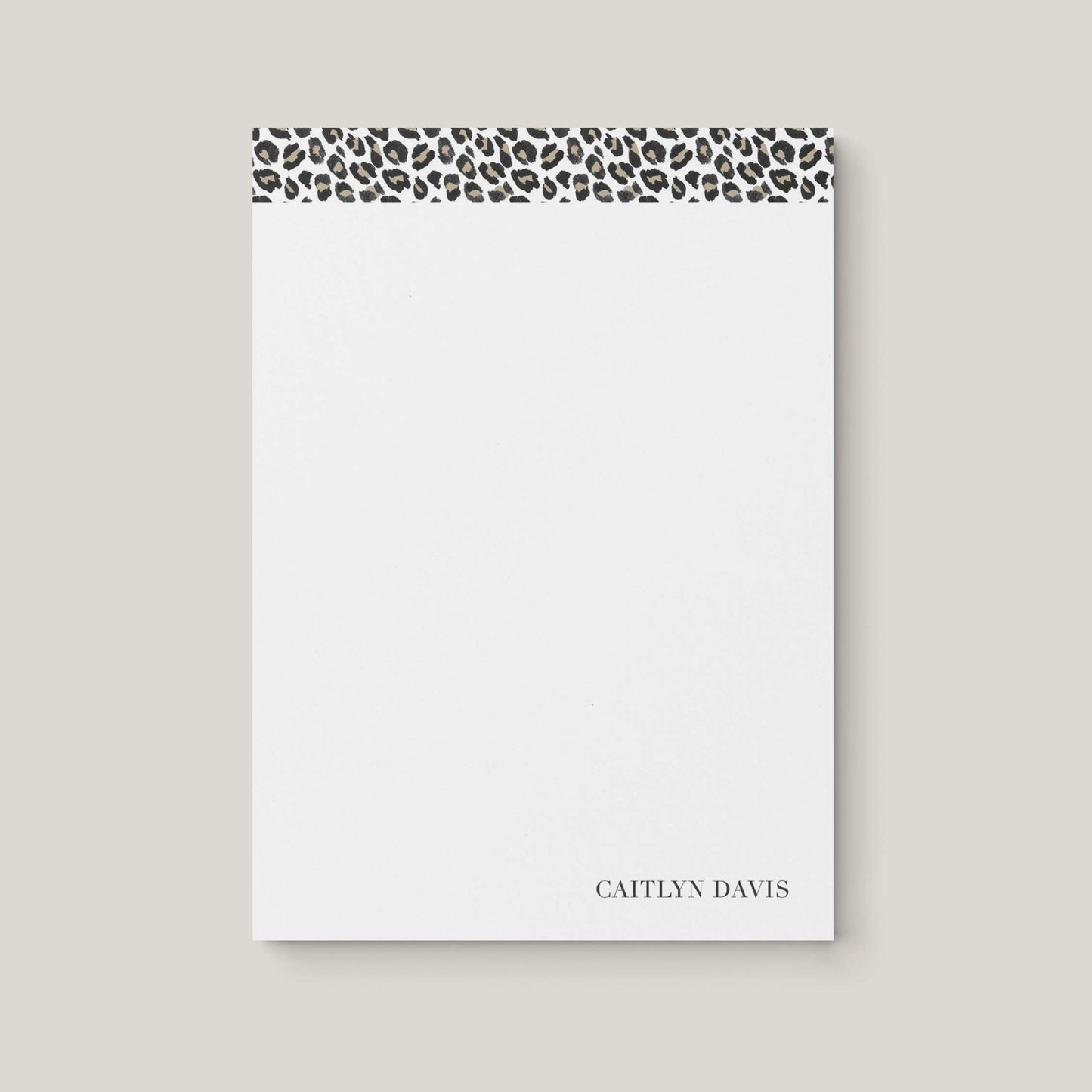 Leopard Notepad - Blú Rose