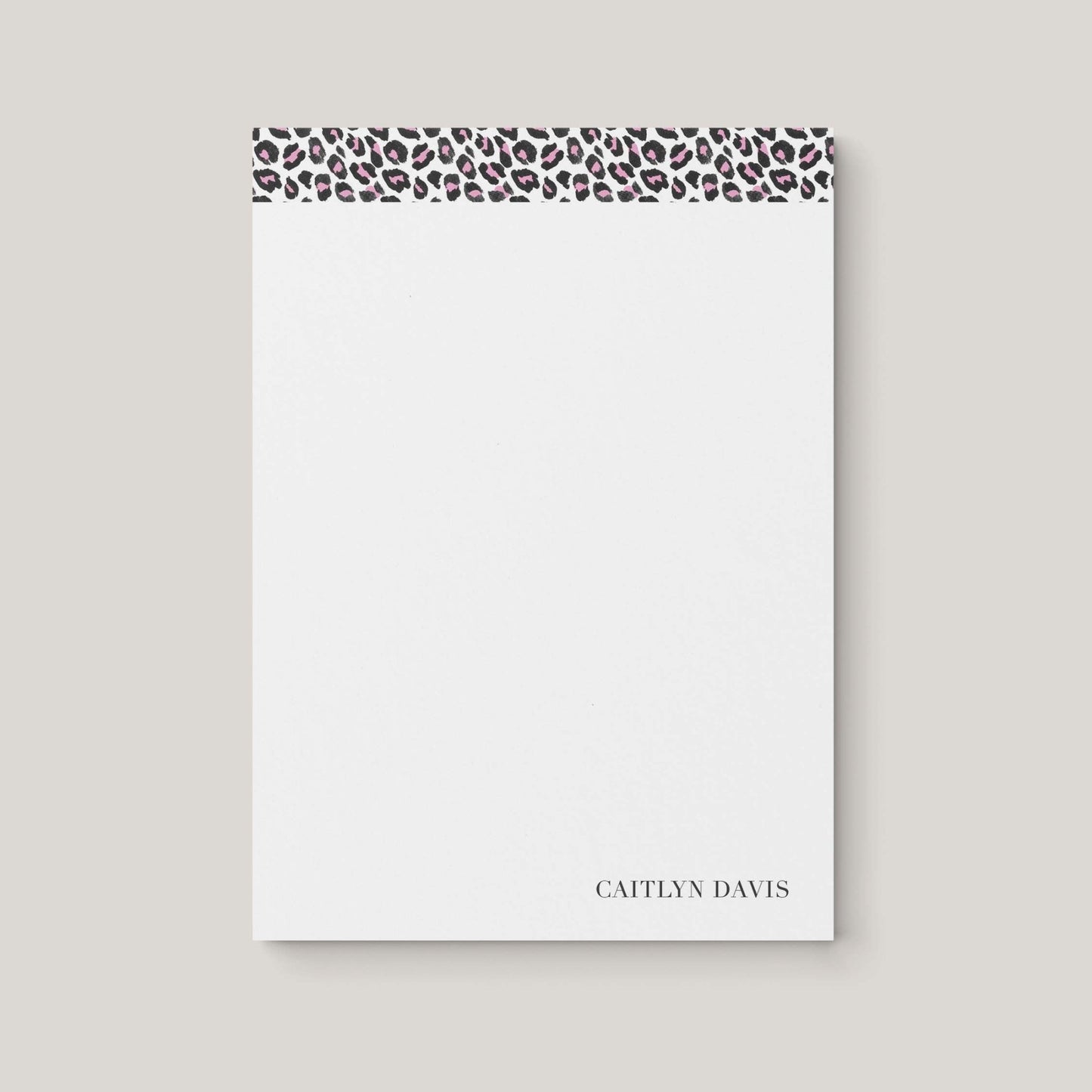 Leopard Notepad - Blú Rose