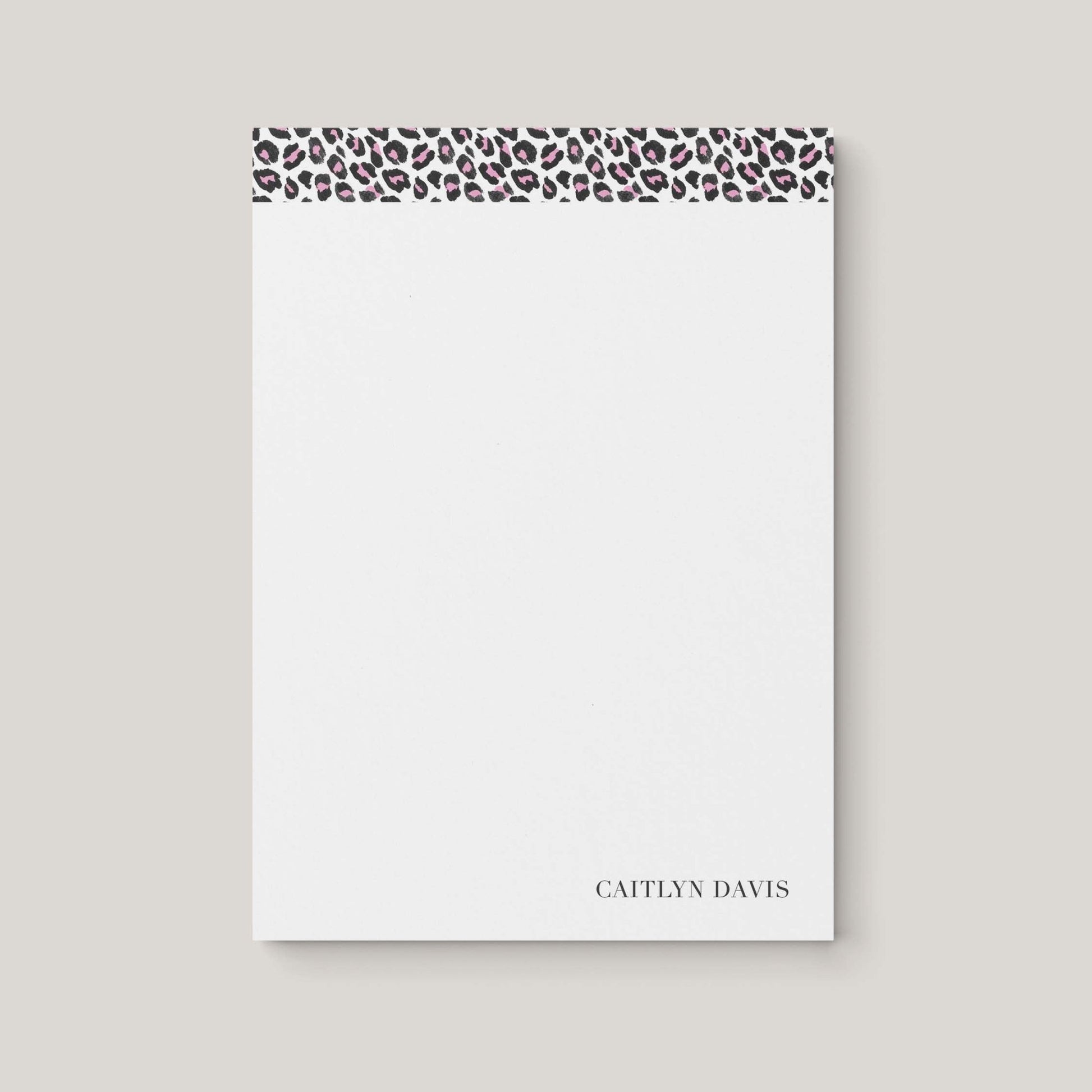 Leopard Notepad - Blú Rose