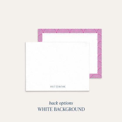 Lined Arches Monogram Stationery Set - Blú Rose