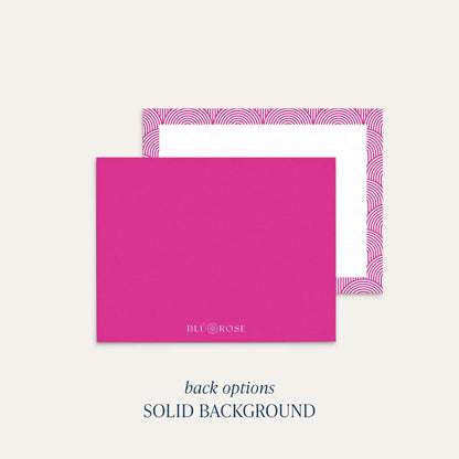 Lined Arches Notecards - Blú Rose