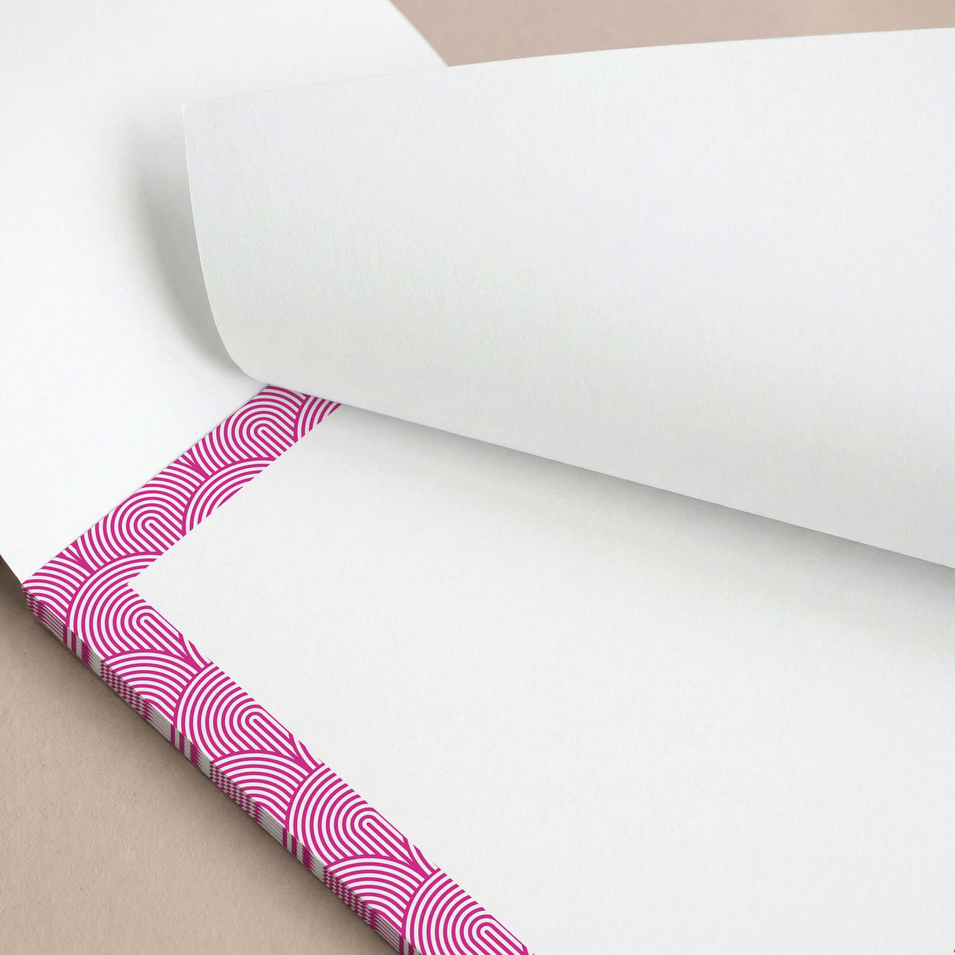 Lined Arches Notepad - Blú Rose