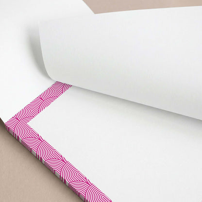Lined Arches Notepad - Blú Rose
