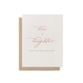 Love, Laughter + Happily Ever After Greeting Card - Blú Rose