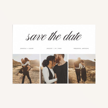 Minimal Save the Dates - Blú Rose