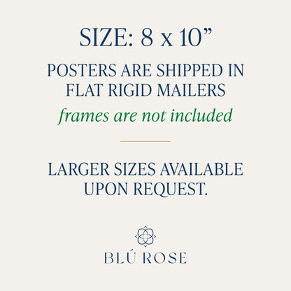 Minimalist Cleveland Art Print - Blú Rose