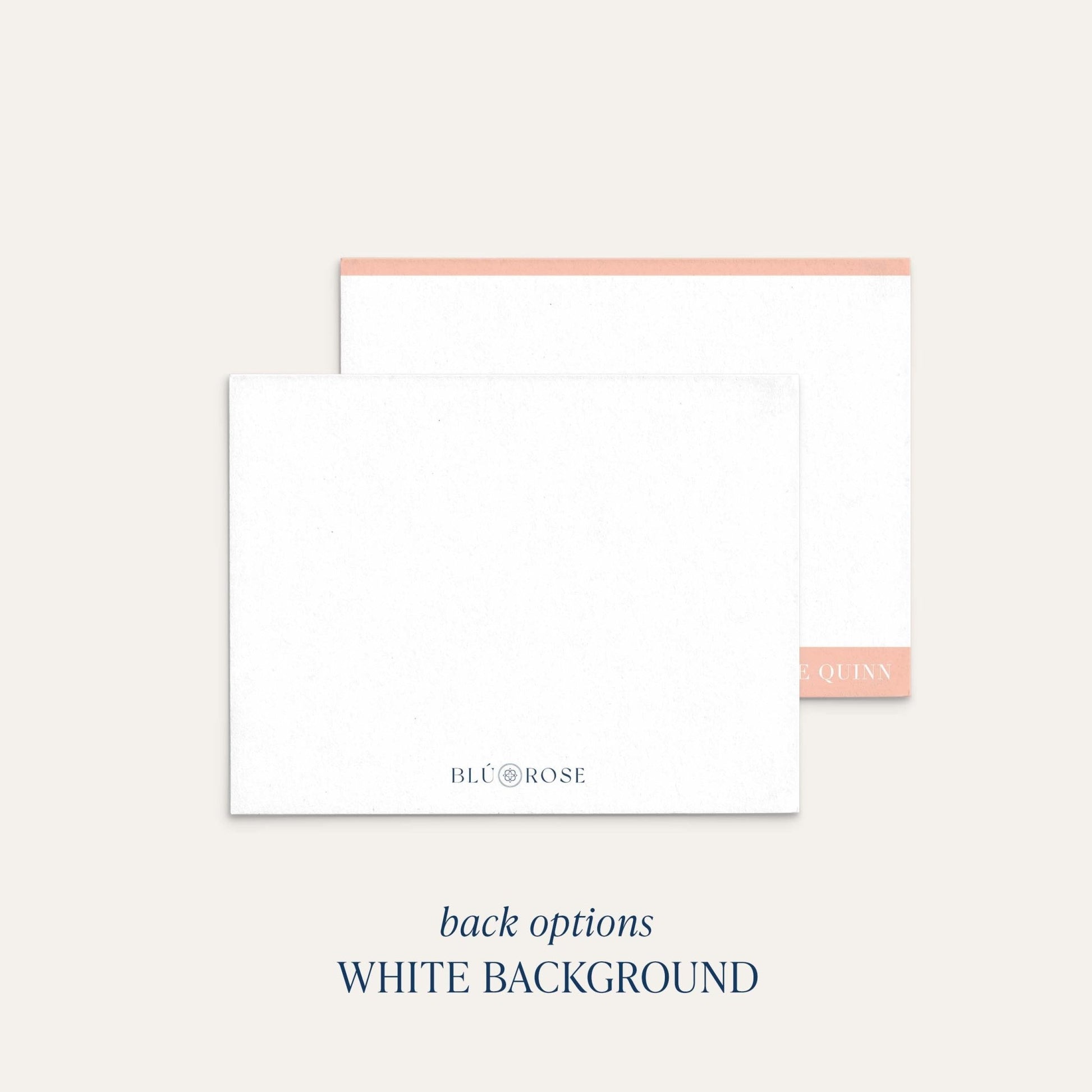 Mod Border Notecards - Blú Rose