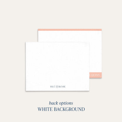 Mod Border Notecards - Blú Rose