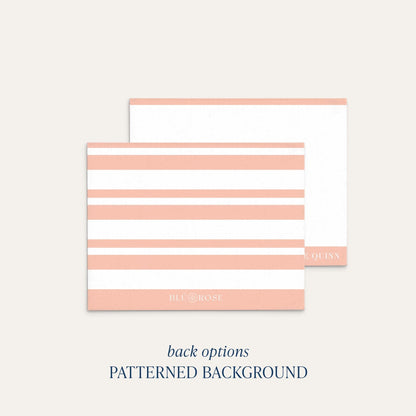 Mod Border Notecards - Blú Rose