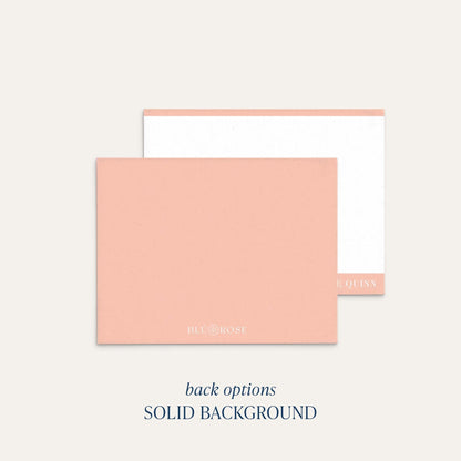 Mod Border Notecards - Blú Rose