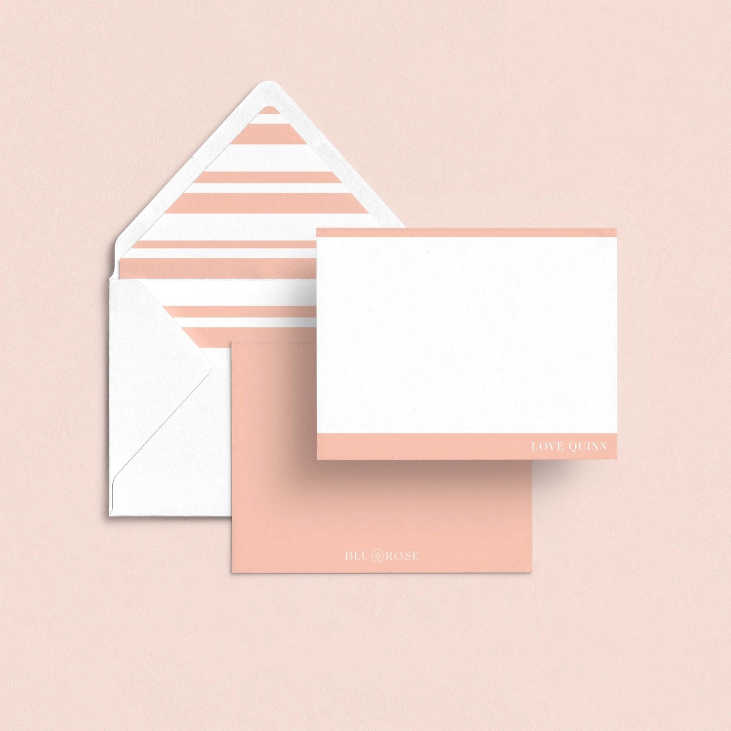 Mod Border Notecards - Blú Rose