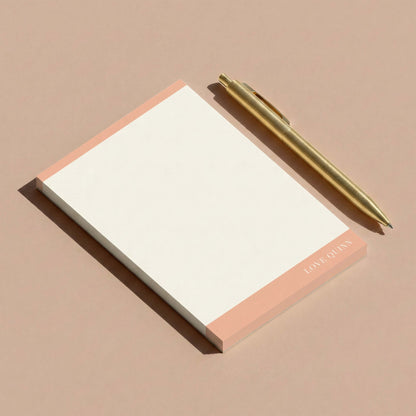 Mod Border Notepad - Blú Rose