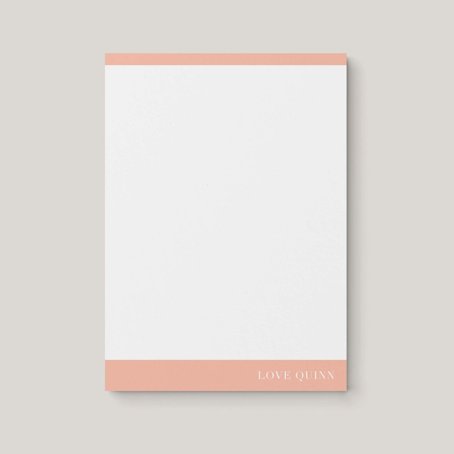Mod Border Notepad - Blú Rose