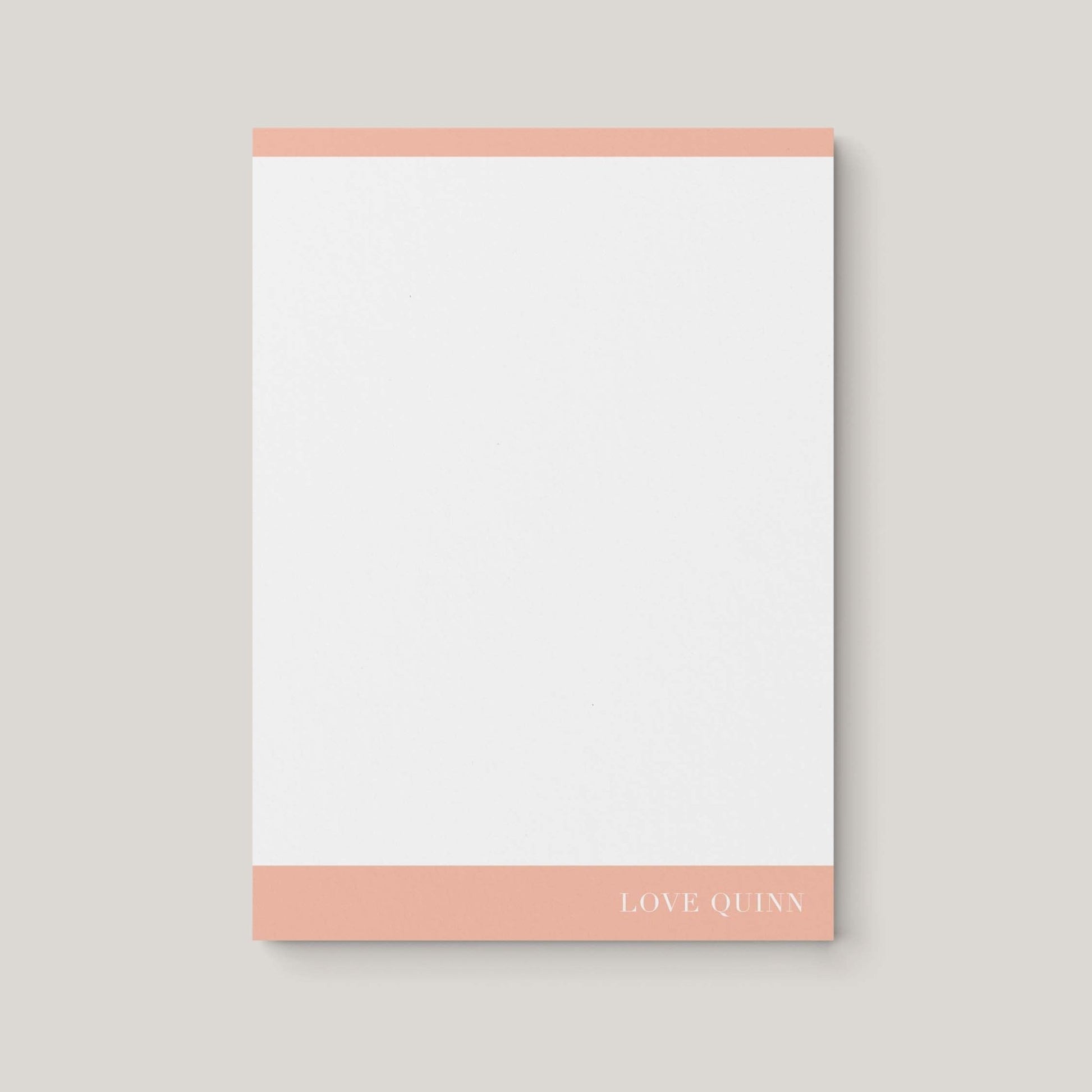 Mod Border Notepad - Blú Rose