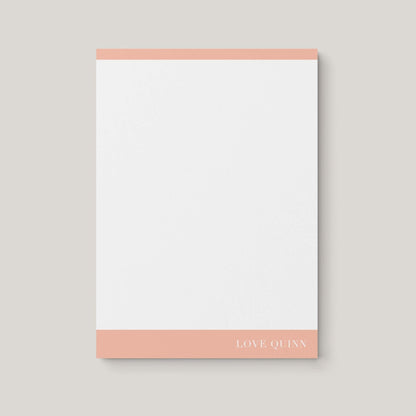 Mod Border Notepad - Blú Rose