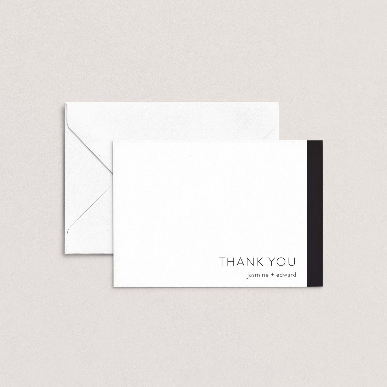 Modern Love Personalized Thank You Cards - Blú Rose