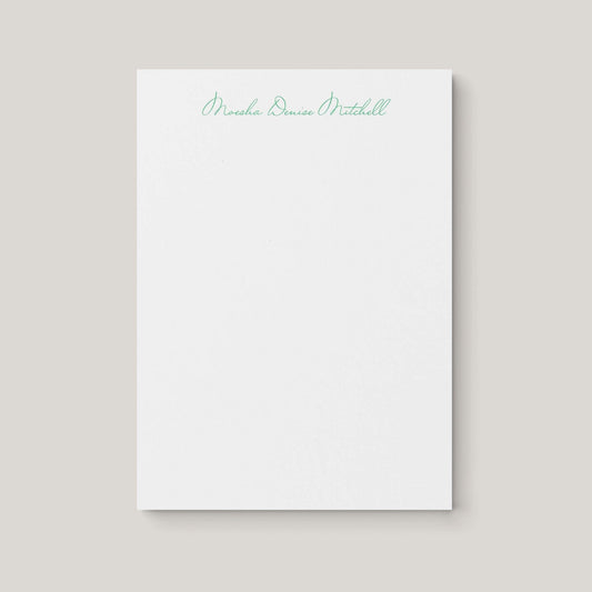 Moesha Notepad - Blú Rose