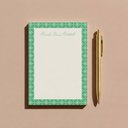 Moesha Pattern Personalized Notepad - Blú Rose