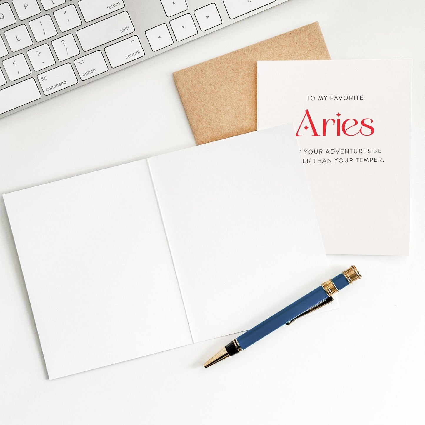 My Favorite Aries Birthday Card - Blú Rose
