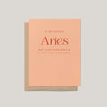 My Favorite Aries Greeting Card - Blú Rose
