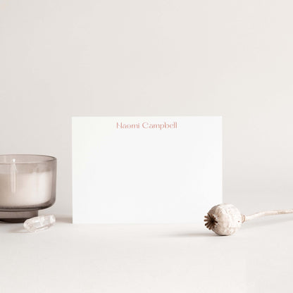 Naomi Notepad + Notecard Set - Blú Rose