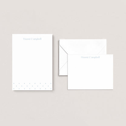 Naomi Notepad + Notecard Set - Blú Rose