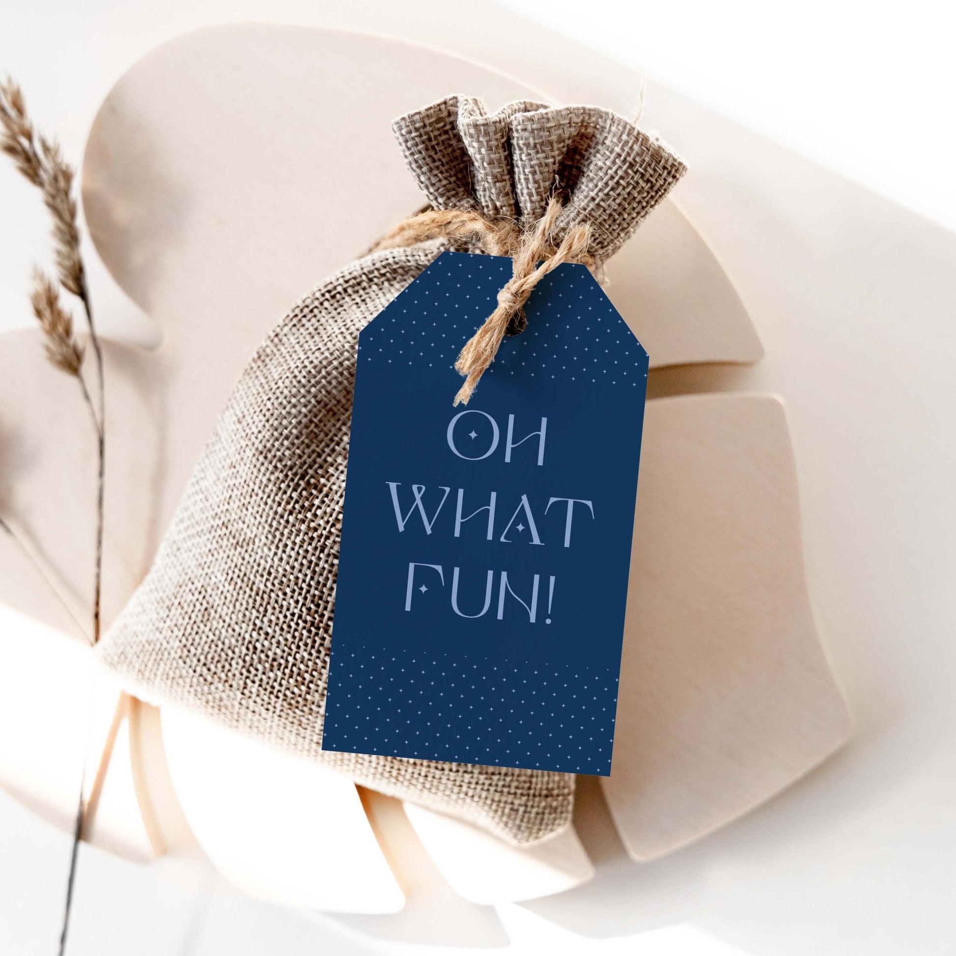 Oh What Fun Gift Tags - Blú Rose